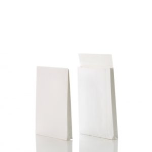 PRØVEPOSE PROPAC 250X425X50MM D22P 140 GR. HVID PEEL & SEAL