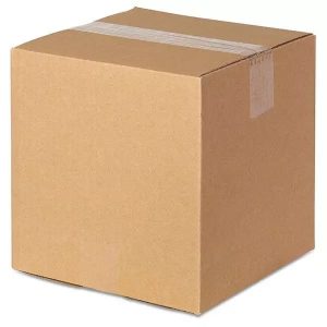 PAPKASSE 355X355X355 MM 5MM INKL. BIDRAG DPA KR. 1,22