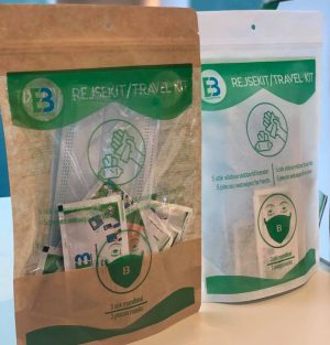 REJSEKIT M/DESINFEKTION & MUNDBIND