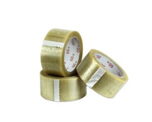 EMBALLAGETAPE 75MMX66M  KLAR PVC