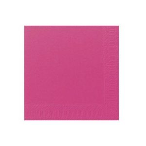 SERVIETTER DUNI 33X33CM 3 LAG FUSHSIA 125STK/PK SERVIETTER DUNI 33X33CM 3 LAG FUSHSIA 125STK/PK