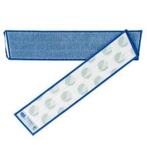 MICROFIBERMOPPE T/VÅDMOPNING 60CM BLÅ MICROFIBERMOPPE T/VÅDMOPNING 60CM BLÅ