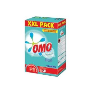 VASKEPULVER OMO PROFF. SENSITIVE U/PARFUME 7.7 KG.