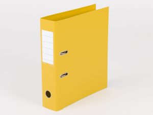 BREVORDNER A4 80 MM GUL QLINE