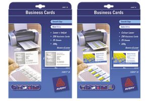 VISITKORT INKJET C32026 SATIN M/250 KORT