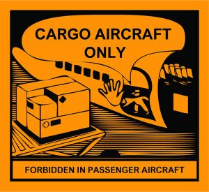 FAREETIKET 'CARGO AIRCRAFT ONLY' RL.250STK
