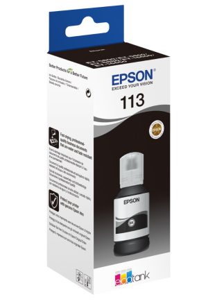 EPSON 113 ECOTANK SORT FLASKE T06B140