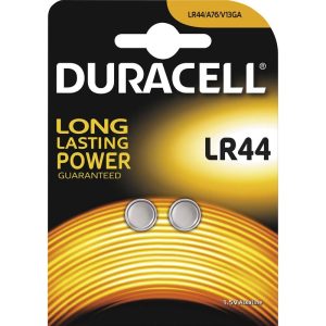 BATTERI DURACELL LR44 2 STK.