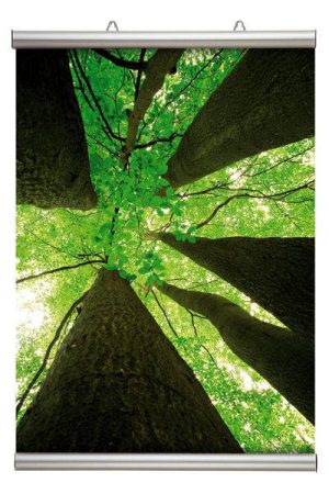 PLAKATOPHÆNG 85CM ALU AO POSTER LINE 26MM PROFIL 2/PK