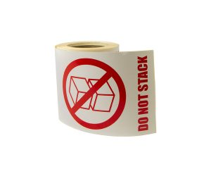 ETIKETTER "DO NOT STACK" 150X210MM 300 STK
