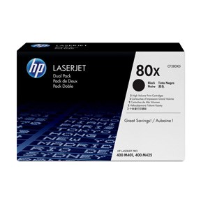 LASERPATRON HP80X SORT DUAL PACK