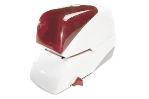 HÆFTEMASKINE RAPID 5050E* HVID M/SORT FRONT EL. T/KLAMMEKAS.