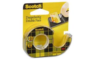 TAPE DOBBELTKLÆBENDE 12 MM 3M X 6.3 M NR. 136D