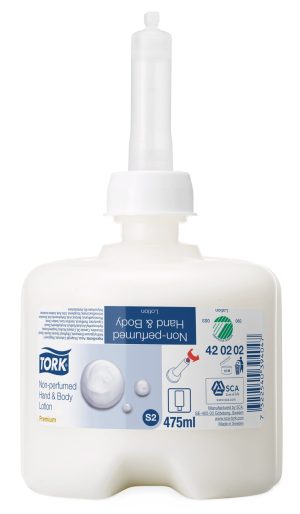 TORK LOTION HÅND & KROP UPARF. 420202 0.475 LTR.