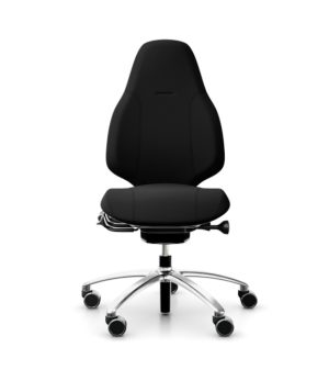 KONTORSTOL RH MEREO 220   8212 SORT FAME 60999 SØLV FODKRYDS