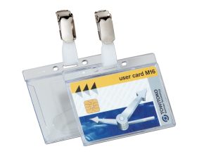 KORTHOLDER M STROPKLEMME TRANSPARENT 25 STK.