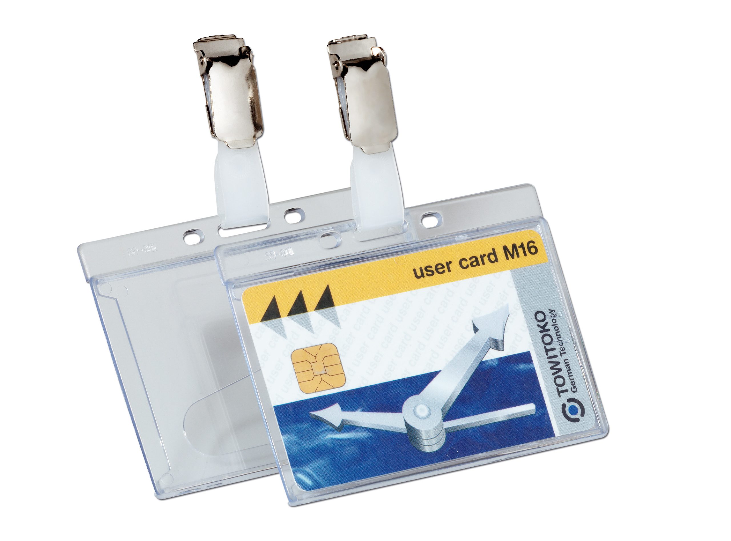 Transparent Akryl Holder Til ID kort 54 X 87 Mm