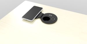 DENCON POWERBOX Ø 80 MM USB, NETVÆRK OG TRÅDLØS OPL.