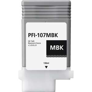 BLÆKPATRON CANON PFI-107 MBK 130ML MAT SORT