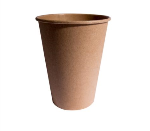 KAFFEBÆGRE, BRUN NATUR 25CL. KRT/20X50STK