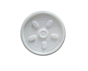 PLASTLÅG T/10CL. BÆGER Ø76MM KRT./10PS A 100STK