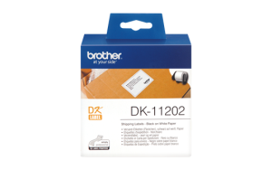 BROTHER SHIPPINGETIKET DK11202 62X100 MM RL/300 STK