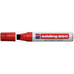 MARKER EDDING 850 RØD PERM 5x15 MM