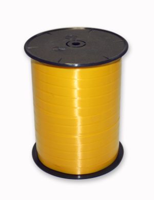 GAVEBÅND 10MM GUL  (55) 250M.