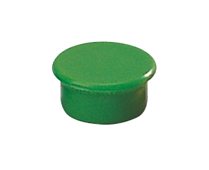 MAGNETER DAHLE GRØN 13MM RUND 10STK/ÆSK