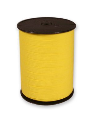 GAVEBÅND 10MM MATLINE GUL (94) 250M.