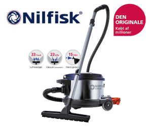 STØVSUGER NILFISK VP 930 PRO M/ HEPA FILTER SORT