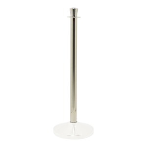 AFSPÆRRINGSSTOLPE CLASSIC CHROME SECURIT RUSTFRIT STÅL