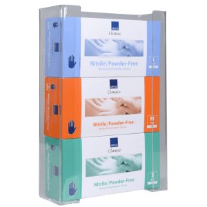 HANDSKESTATIV T/3 ÆSKER KLAR AKRYL