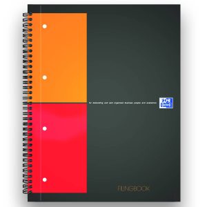 OXFORD FILING BOOK A4 KVAD. INTERNATIONAL M/3 FLYBARE FANE
