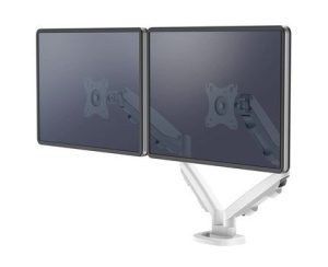 MONITORARM FELLOWES EPPA DUAL GASFJEDER 39" 8 KG HVID