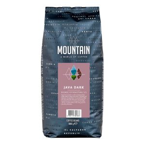 KAFFE BKI MOUNTAIN HELE BØNNER JAVA MØRK 1 KG/PR PS