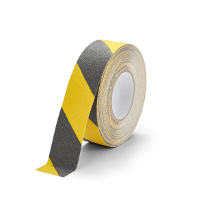 Skridsikker tape duraline® grip color 50 mm50mm bred skridsikker tape til brug indendørs og på udendørs arealer under halvtag og udhæng. Standard, 60 grit kornstørrelse.