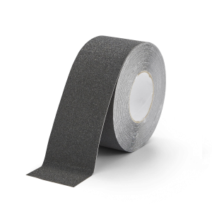 Skridsikker tape duraline® grip 75 mm75mm bred skridsikker tape til brug indendørs og på udendørs arealer under halvtag og udhæng. Standard, 60 grit kornstørrelse.