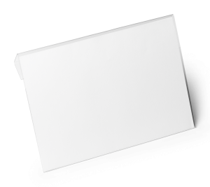 Lagerlomme hard cover  a5 tværLagerlomme i transparent PET-plast til at hænge over kanten af pakkebure og rullecontainere.