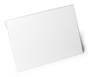 LAGERLOMME A4 TRANSPARENT TVÆR PK M/10STK 330X284X82 MM PLAST