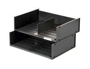 BREVBAKKE A3 TVÆRVENDT SORT 340X452X130MM BREVBAKKE A3 TVÆRVENDT SORT 340X452X130MM
