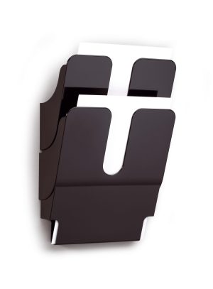 Brochureholder flexiplus 2 a4 højKomplet FLEXIPLUS 2 A4 brochureholder sæt med 2 bakker i høj format til vægmontering. Brochureholder flexiplus 2 a4 højKomplet FLEXIPLUS 2 A4 brochureholder sæt med 2 bakker i høj format til vægmontering.