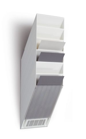 Flexiboxx 6 a4 højBrochure og blanketholder for brochurer i A4 højformat til vægmontering. Sæt med 6 bakker. Flexiboxx 6 a4 højBrochure og blanketholder for brochurer i A4 højformat til vægmontering. Sæt med 6 bakker.