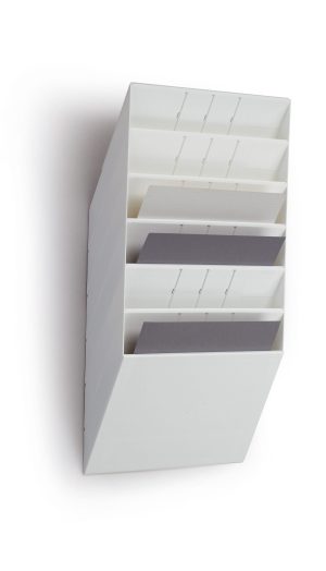 Flexiboxx 6 a4 tværBrochure og blanketholder for brochurer i A4 tværformat til vægmontering. Sæt med 6 bakker. Flexiboxx 6 a4 tværBrochure og blanketholder for brochurer i A4 tværformat til vægmontering. Sæt med 6 bakker.