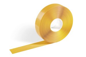Markeringstape duraline® strong 50/12 permanentMarkeringstape Floor Marking Tape DURALINE  STRONG 50/12 50mmx1,2mmx30m,gul, 1 rulle