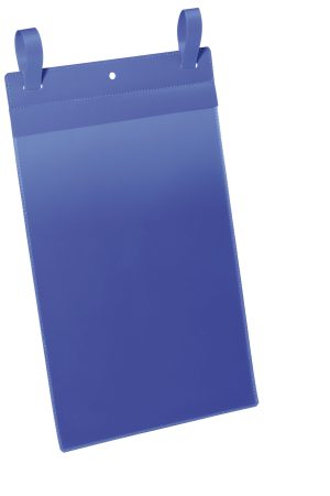 Lagerlomme m strop a4 højLagerlomme med pileformede stropper. Ideel til permanent brug.1  pk m/50 lommer