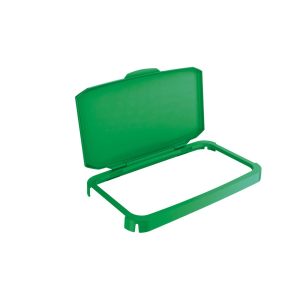 DURABIN 60L HÆNGSLET LÅG GRØN FIRKANTET DURABIN 60L HÆNGSLET LÅG GRØN FIRKANTET