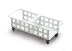 Vogn til 2 x affaldsspande durabin 40l rektangulærMetalvogn på hjul til to affaldsspande DURABIN rektangulær40 liter. Vogn til 2 x affaldsspande durabin 40l rektangulærMetalvogn på hjul til to affaldsspande DURABIN rektangulær40 liter.