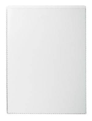 Beskyttelsesholder til id-kort a5Kortholder fremstillet af ekstra stærk, rivefast polypropylen. Sikker mod kopiering. Oversiden er åben. A5-format