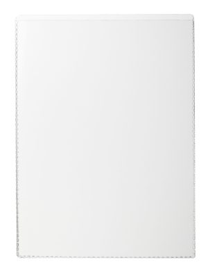 Beskyttelsesholder til id-kort a6Kortholder fremstillet af ekstra stærk, rivefast polypropylen. Sikker mod kopiering. Oversiden er åben. A6-format